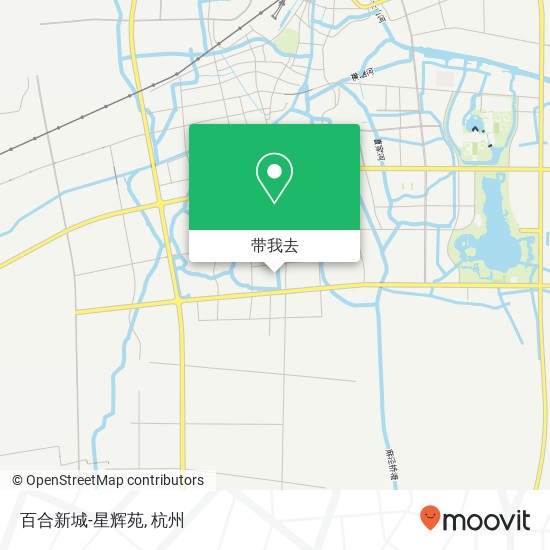 百合新城-星辉苑地图