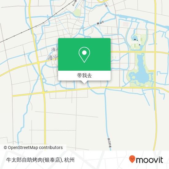 牛太郎自助烤肉(银泰店)地图