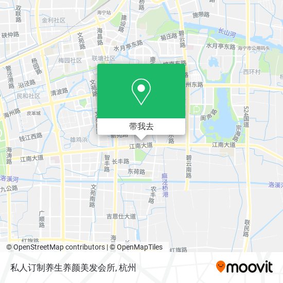私人订制养生养颜美发会所地图