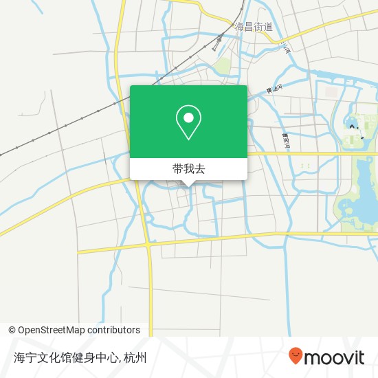 海宁文化馆健身中心地图