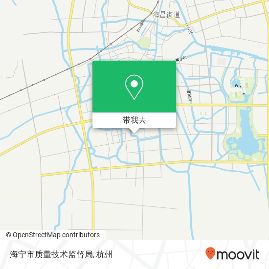 海宁市质量技术监督局地图