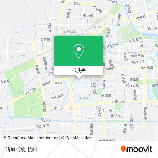 路通驾校地图
