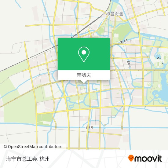海宁市总工会地图