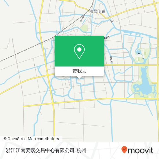 浙江江南要素交易中心有限公司地图