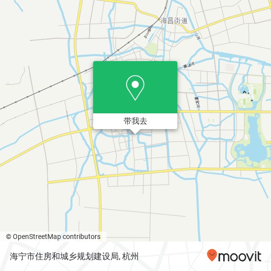 海宁市住房和城乡规划建设局地图