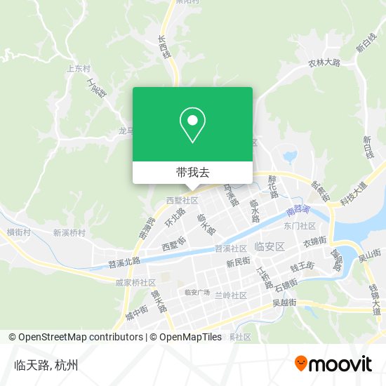 临天路地图