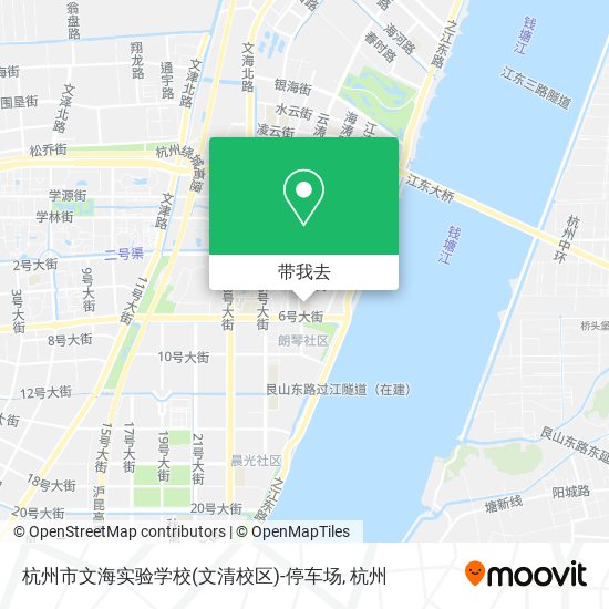 杭州市文海实验学校(文清校区)-停车场地图