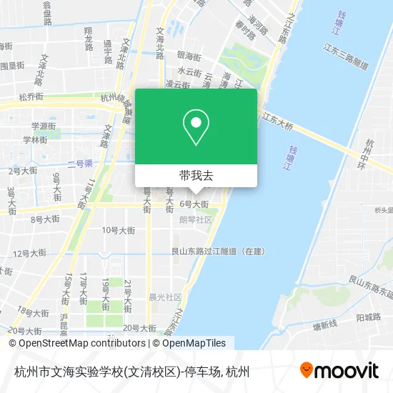 杭州市文海实验学校(文清校区)-停车场地图