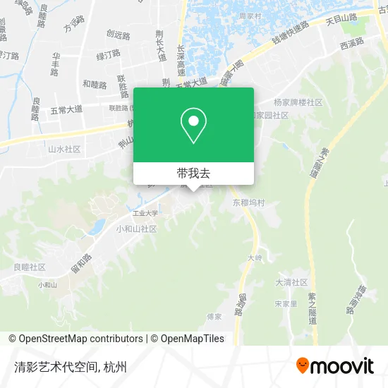 清影艺术代空间地图