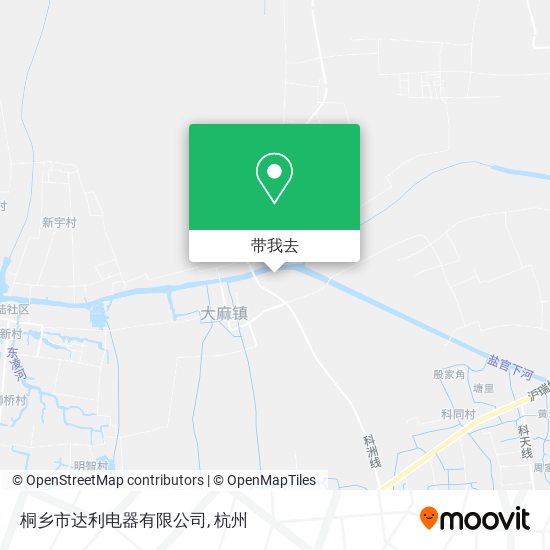 桐乡市达利电器有限公司地图