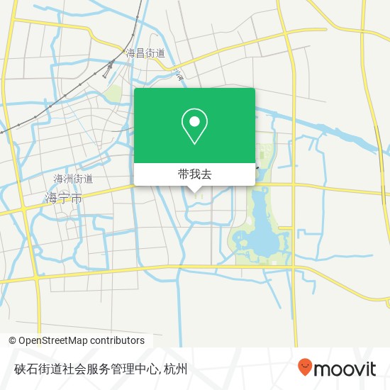 硖石街道社会服务管理中心地图