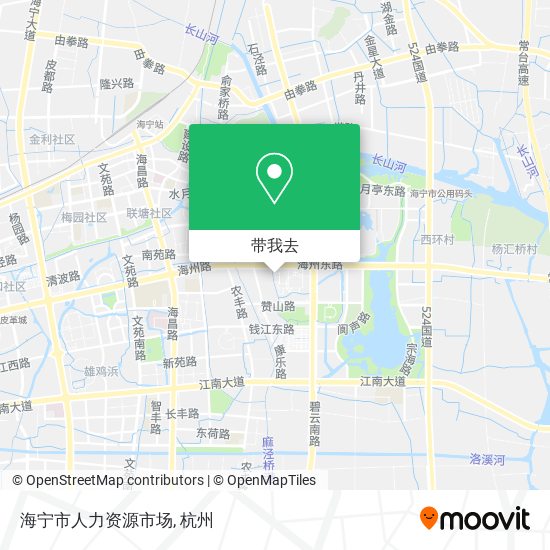 海宁市人力资源市场地图