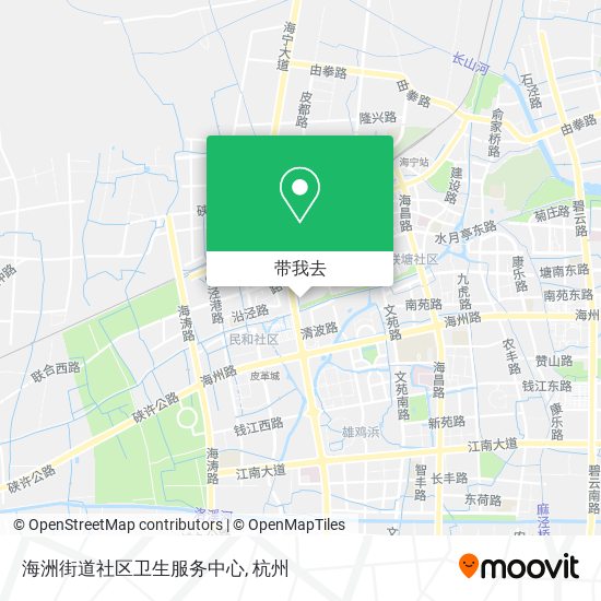 海洲街道社区卫生服务中心地图