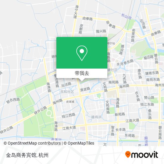 金岛商务宾馆地图