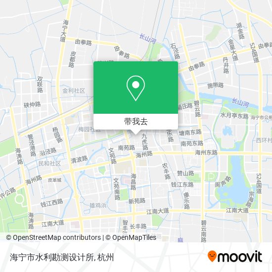 海宁市水利勘测设计所地图