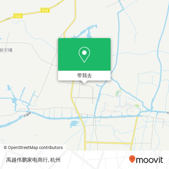 禹越伟鹏家电商行地图