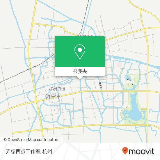 弄糖西点工作室地图