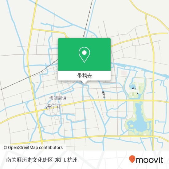 南关厢历史文化街区-东门地图