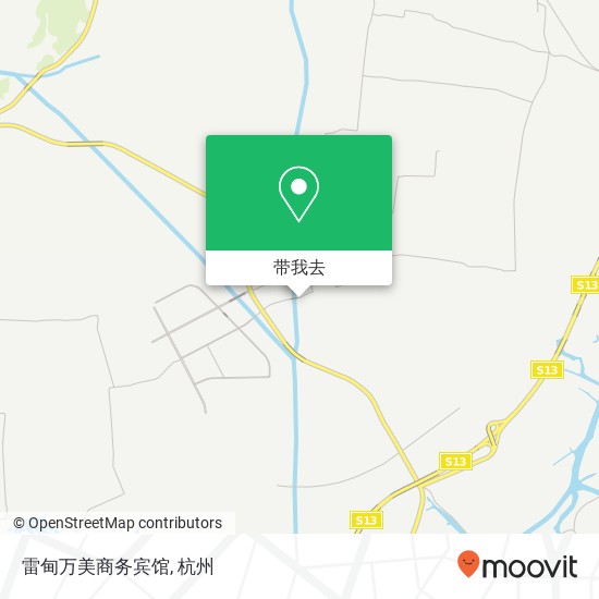 雷甸万美商务宾馆地图
