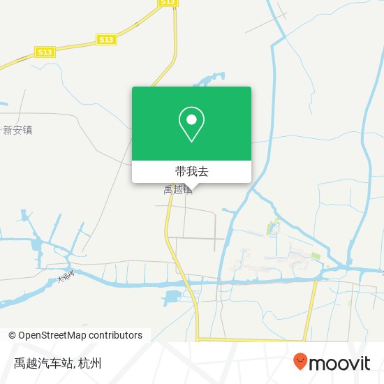 禹越汽车站地图