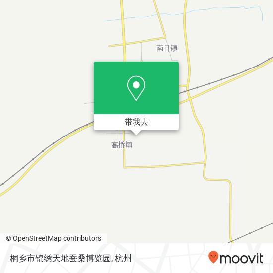 桐乡市锦绣天地蚕桑博览园地图