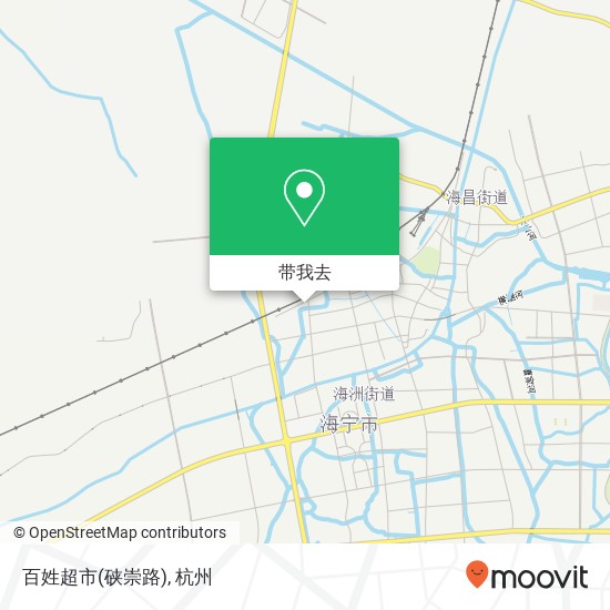 百姓超市(硖崇路)地图