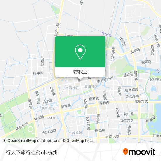 行天下旅行社公司地图