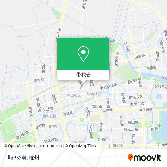 世纪公寓地图