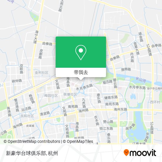 新豪华台球俱乐部地图
