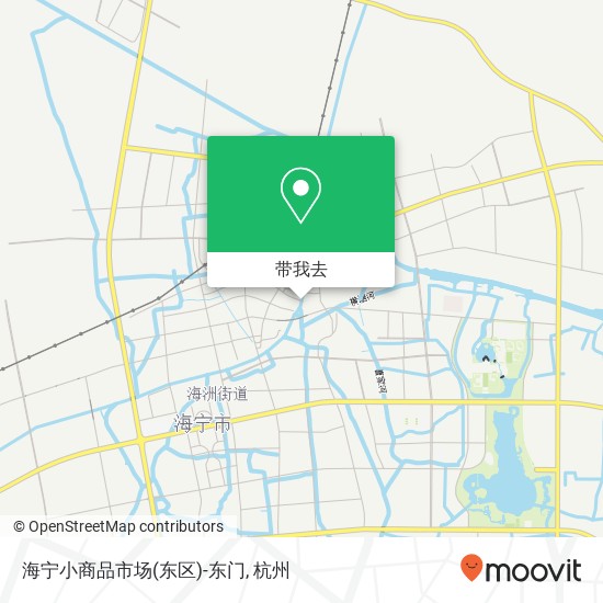 海宁小商品市场(东区)-东门地图