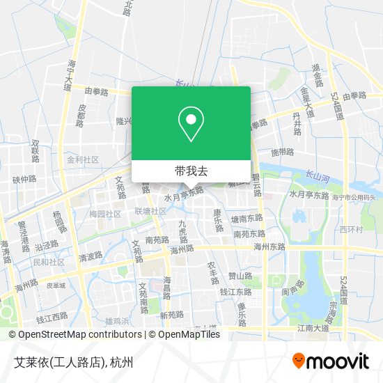 艾莱依(工人路店)地图
