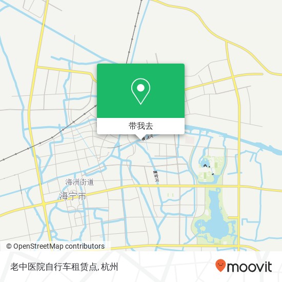 老中医院自行车租赁点地图