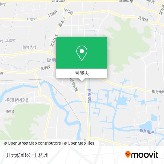 开元纺织公司地图