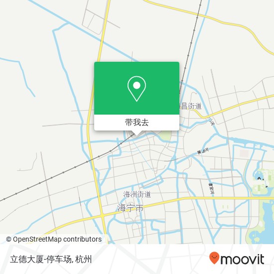 立德大厦-停车场地图