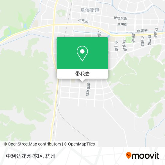 中利达花园-东区地图