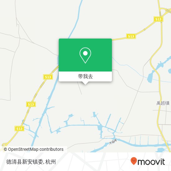 德清县新安镇委地图