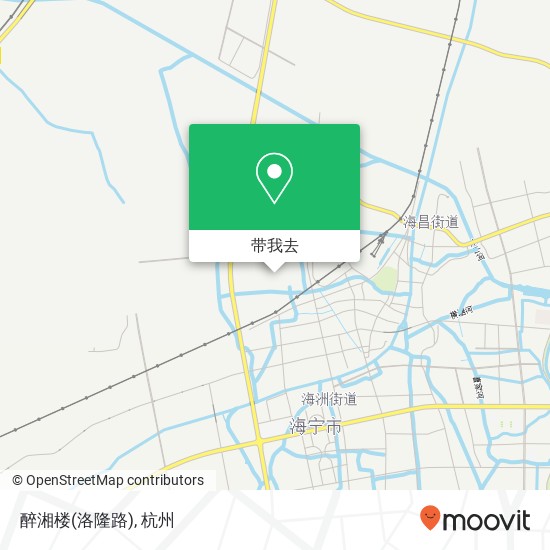 醉湘楼(洛隆路)地图