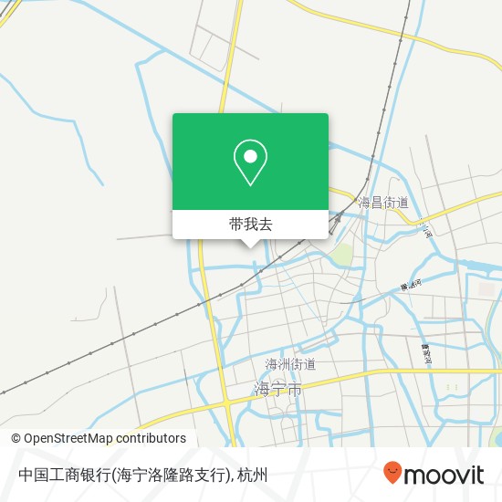 中国工商银行(海宁洛隆路支行)地图
