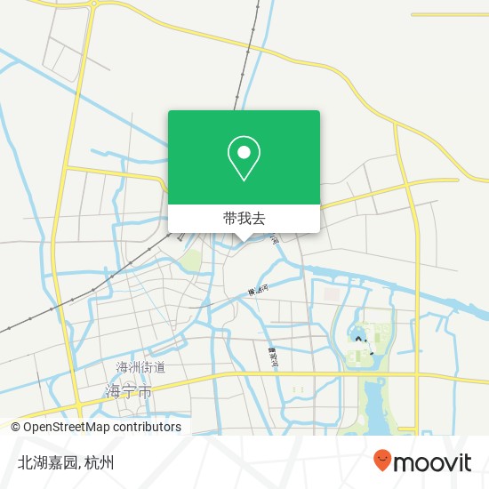 北湖嘉园地图