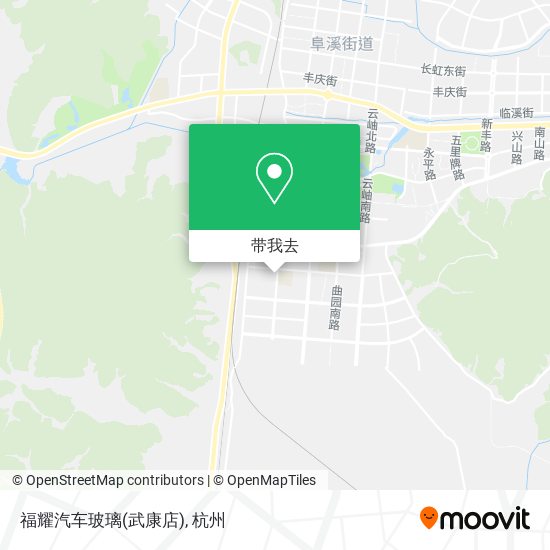 福耀汽车玻璃(武康店)地图
