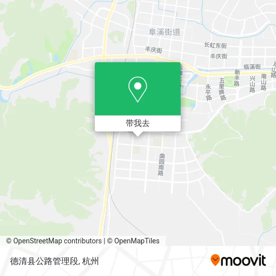 德清县公路管理段地图