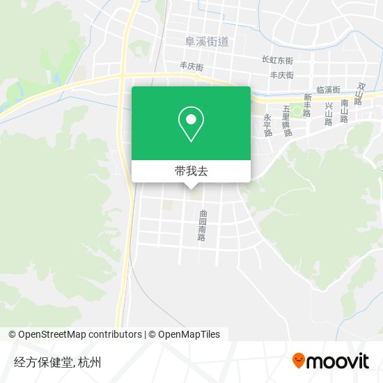 经方保健堂地图