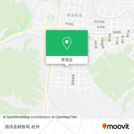 德清县财政局地图