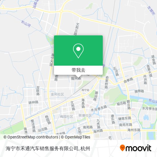 海宁市禾通汽车销售服务有限公司地图
