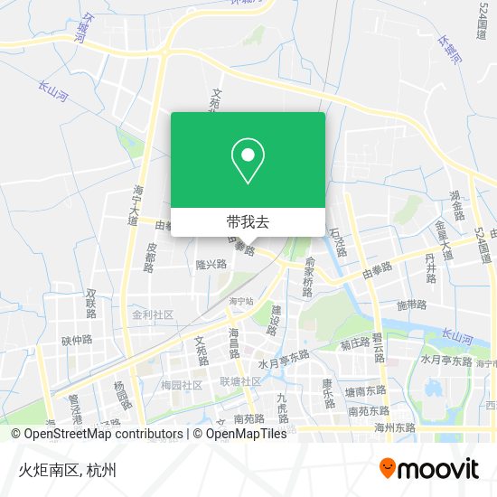 火炬南区地图
