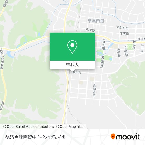 德清卢球商贸中心-停车场地图