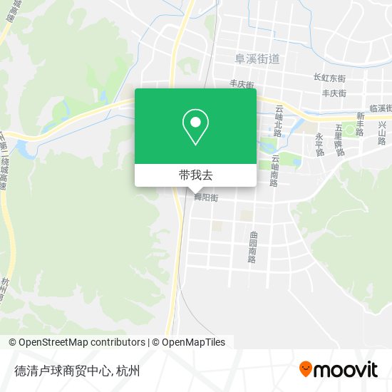 德清卢球商贸中心地图