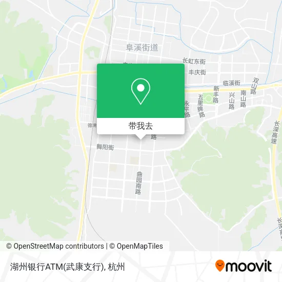 湖州银行ATM(武康支行)地图
