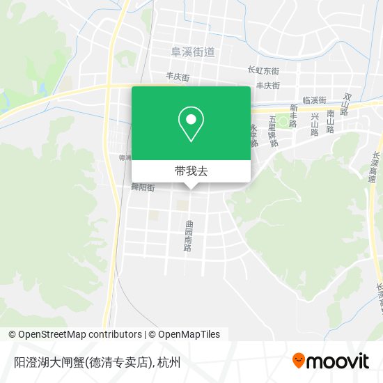 阳澄湖大闸蟹(德清专卖店)地图