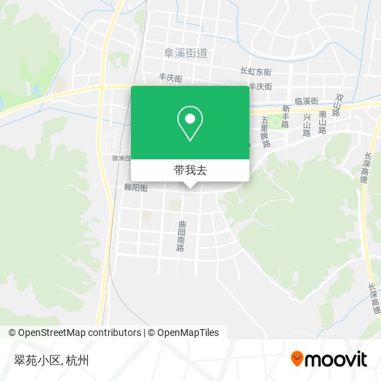 翠苑小区地图
